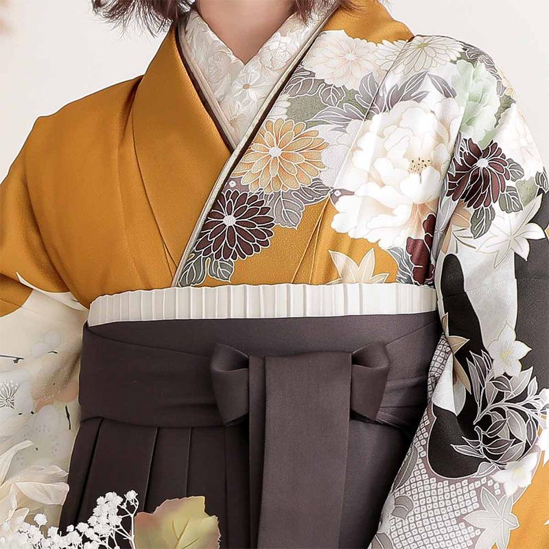 半幅帯 プリーツ リバーシブル 袴下帯 販売商品 : 京都着物レンタル夢 