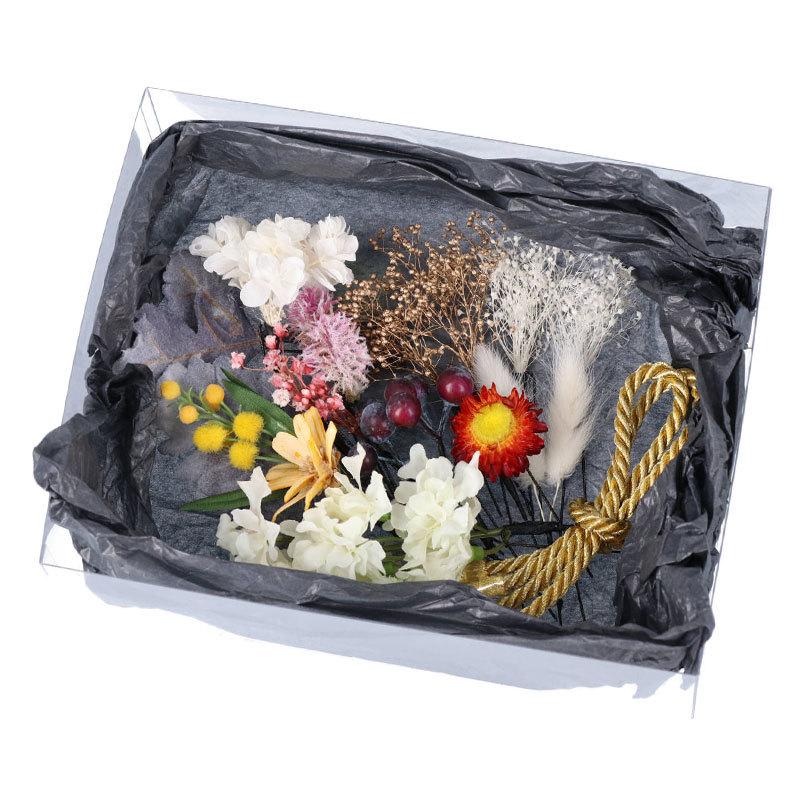 ウエディングブーケ かすみ草 成人式 結婚式 プリザーブドフラワー