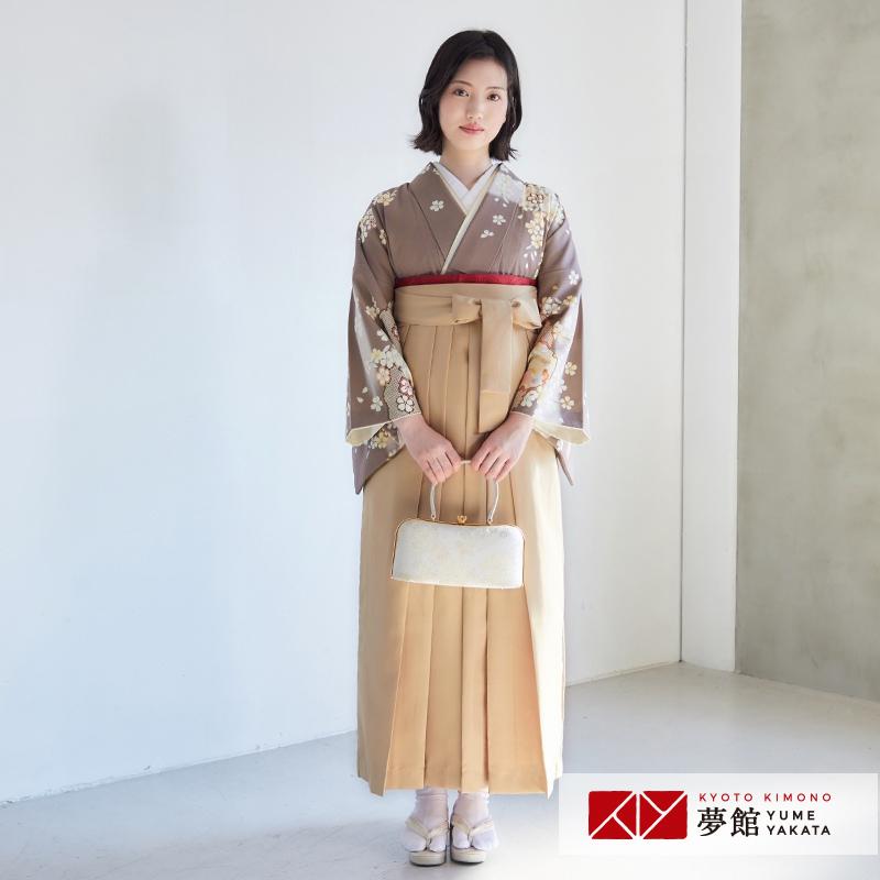 卒業式 袴レンタル 先生 教員 訪問着袴 フルセット 上品 ジャパン