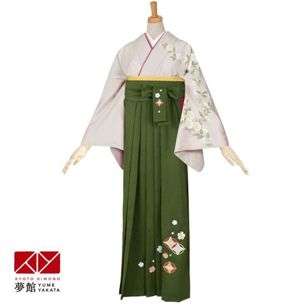 卒業式 袴レンタル 先生 教員 訪問着袴 フルセット 上品 薄紫　雪輪に枝垂桜 HG367