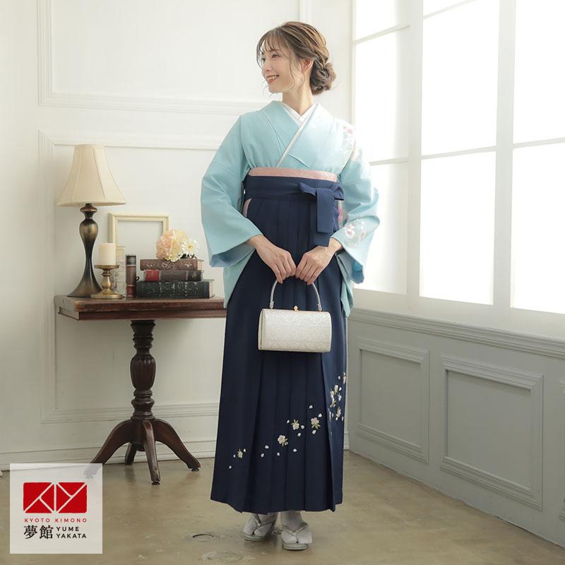 卒業式 袴レンタル 先生 教員 訪問着袴 フルセット 上品 ジャパン