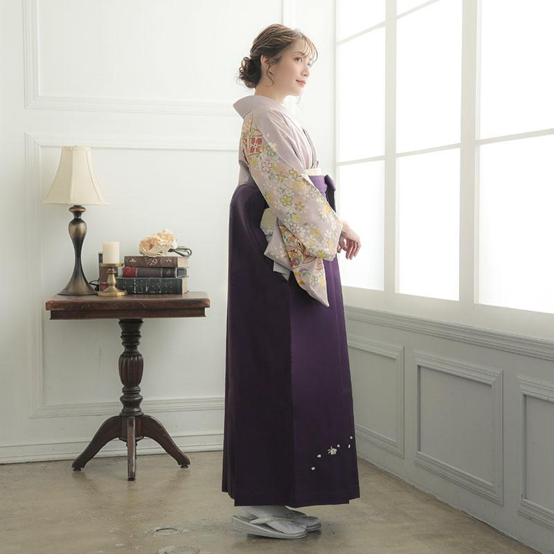 卒業式 袴レンタル 先生 教員 訪問着袴 フルセット 上品