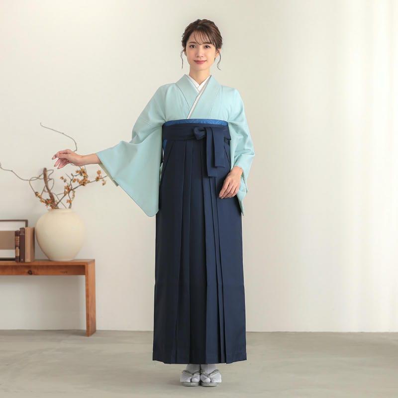 卒業式 袴レンタル 先生 教員 訪問着袴 フルセット 上品 ハナエ・モリ