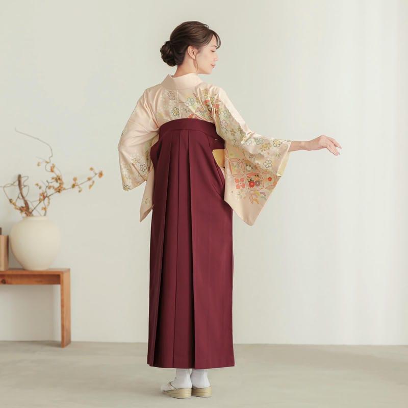 卒業式 袴レンタル 先生 教員 訪問着袴 フルセット 上品 ジャパン 