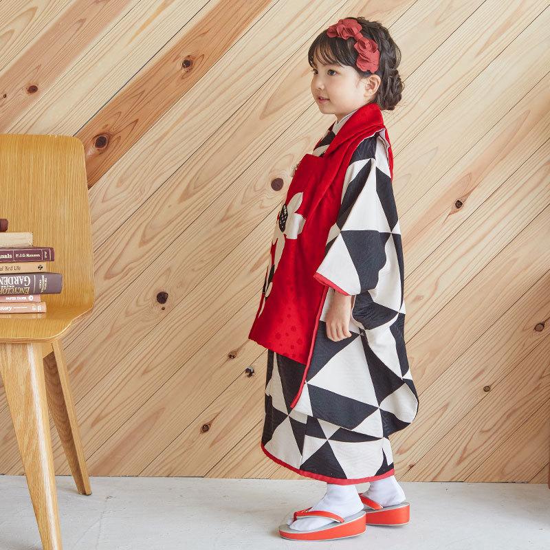 753 七五三 着物レンタル 3歳 モダンアンテナ ブランド着物 753 七五三 着物レンタル 3歳 モダンアンテナ ブランド着物