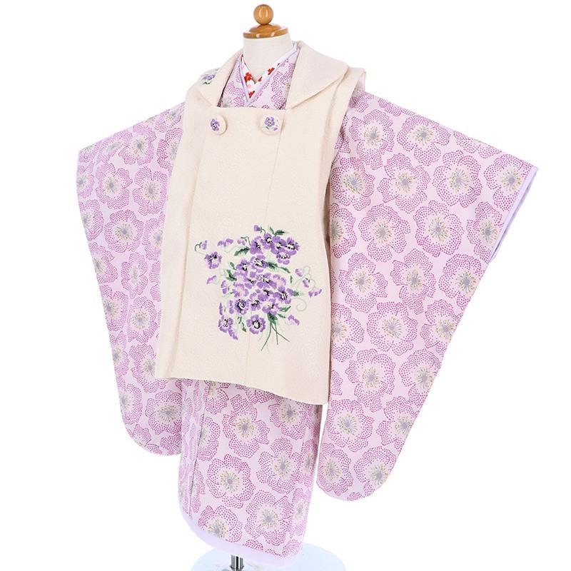 JILLSTUART ジルスチュワート 七五三 3歳 被布セット ブランド着物 753