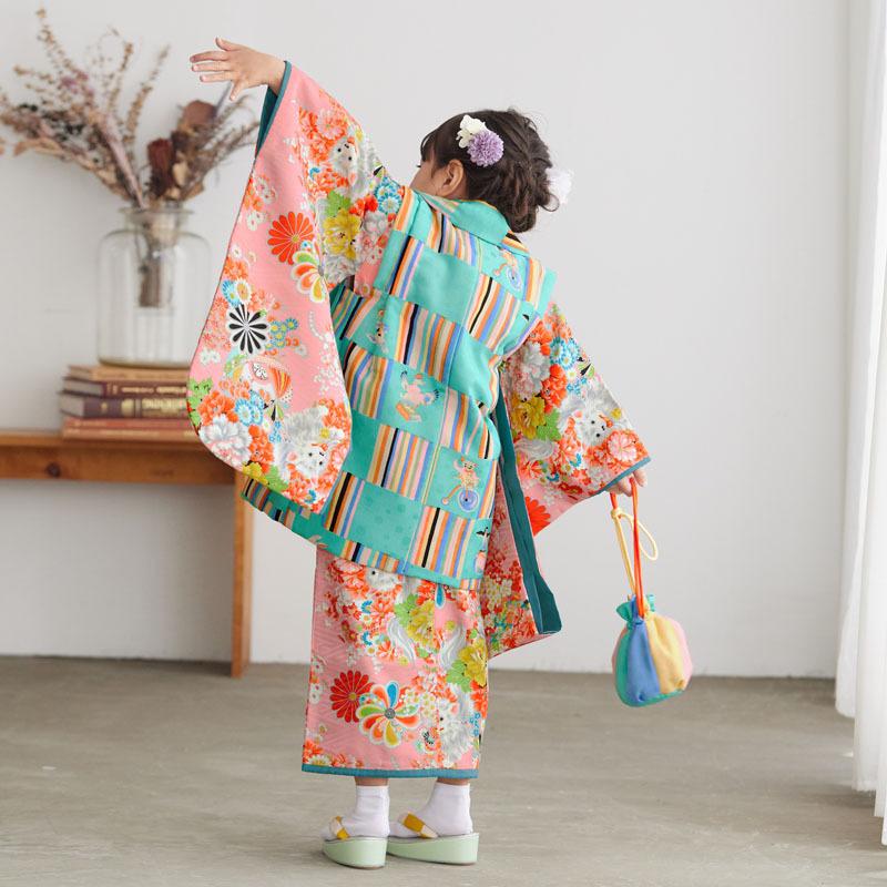 753 七五三 着物レンタル 3歳 モダンアンテナ ブランド着物 753 七五三 着物レンタル 3歳 モダンアンテナ ブランド着物