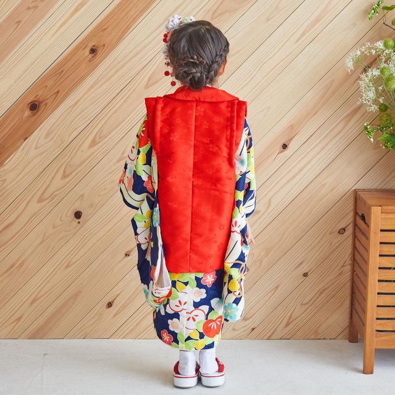 七五三♡着物　フルセット　矢羽根　黒　赤　3歳　皮布着　　♯3710 楽天市場】(七五三POINT10倍10/30迄)七五三 着物 男の子 3歳