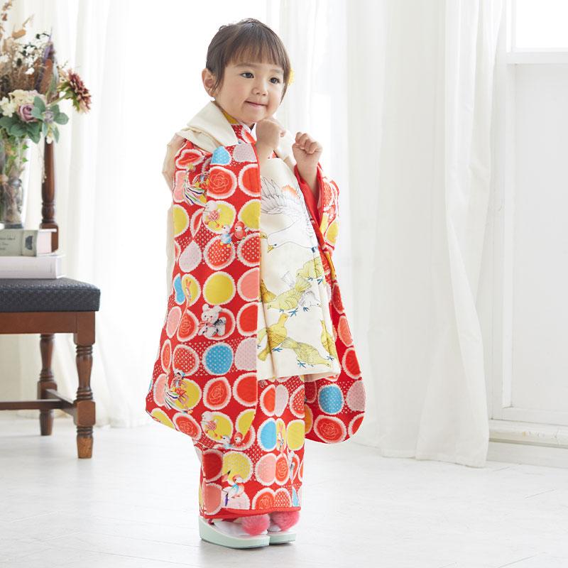 七五三 着物レンタル 3歳 753 モダンアンテナ ブランド着物