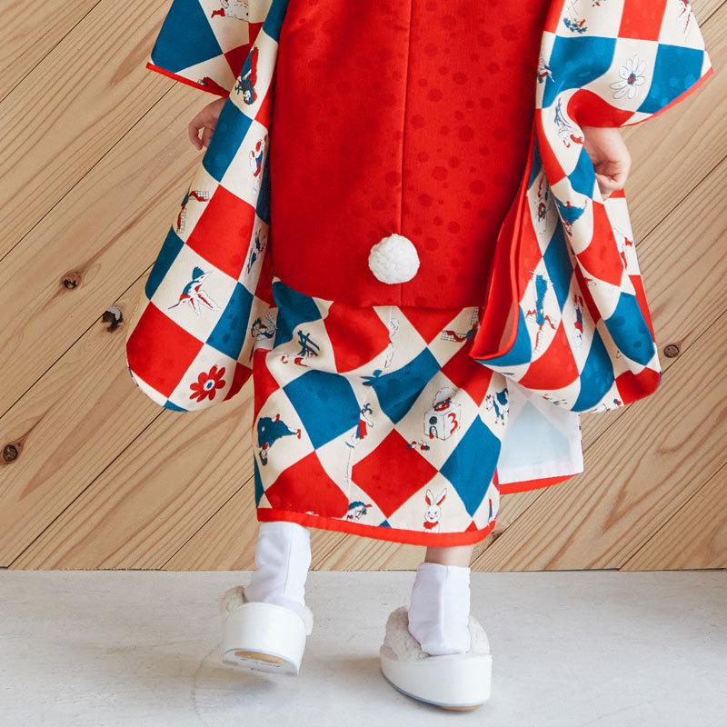 七五三 着物レンタル 3歳 753 モダンアンテナ ブランド着物 女の子