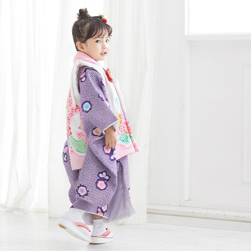 セール開催中！ 753 七五三 着物レンタル 3歳 女の子 フルセット