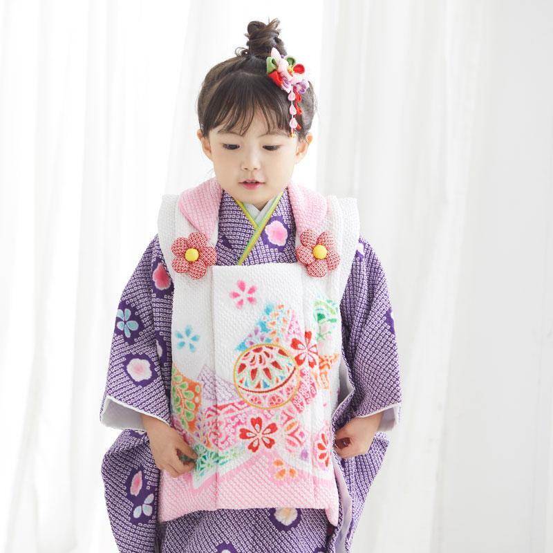 セール開催中！ 753 七五三 着物レンタル 3歳 女の子 フルセット