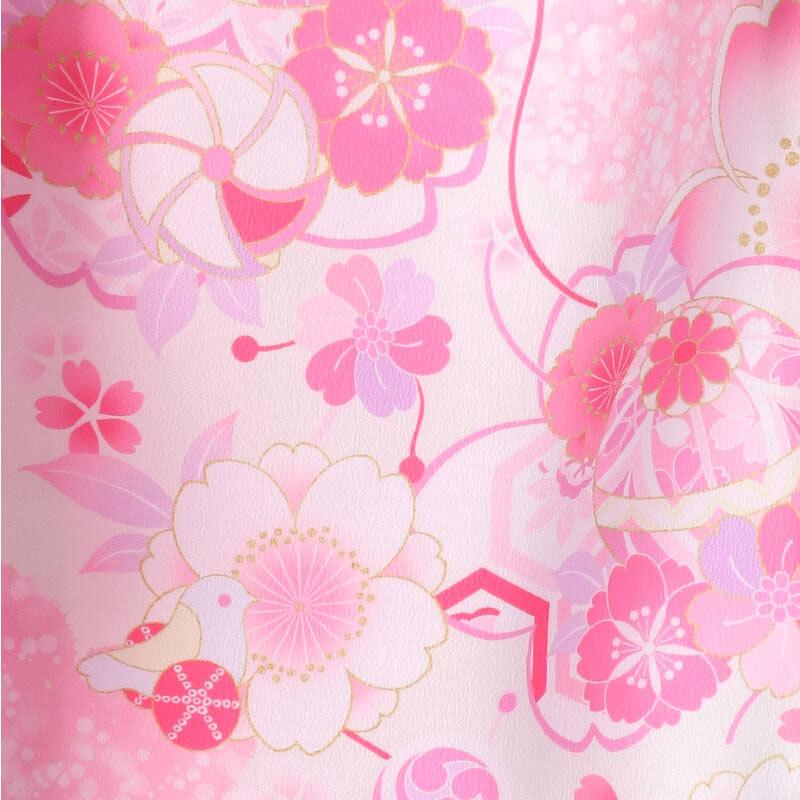 七五三 着物レンタル 3歳 753 かぐら ブランド着物 女の子 フルセット