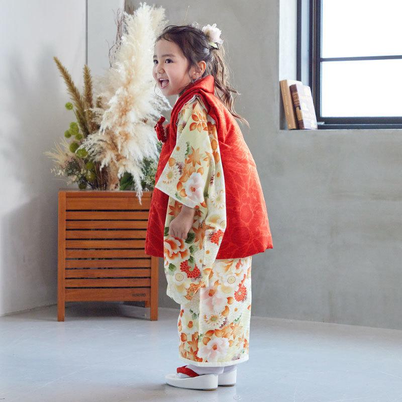 七五三 着物レンタル 3歳 753 華徒然 ブランド着物 女の子 フル