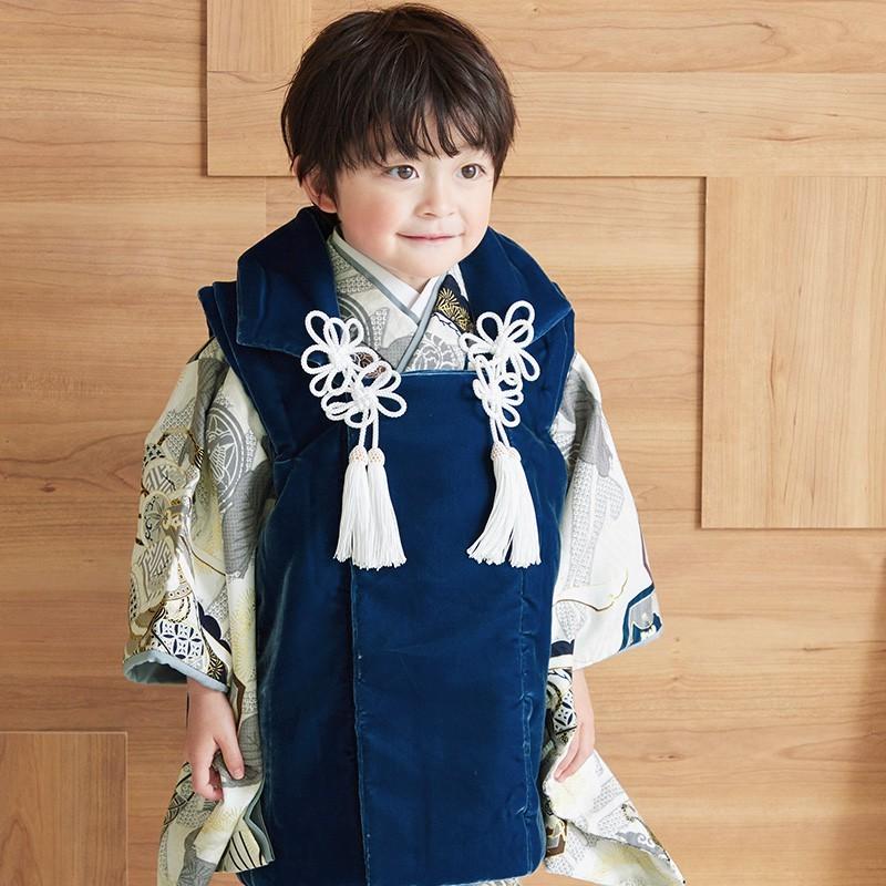 七五三 着物レンタル 3歳 753 華徒然 ブランド着物 男の子 フルセット
