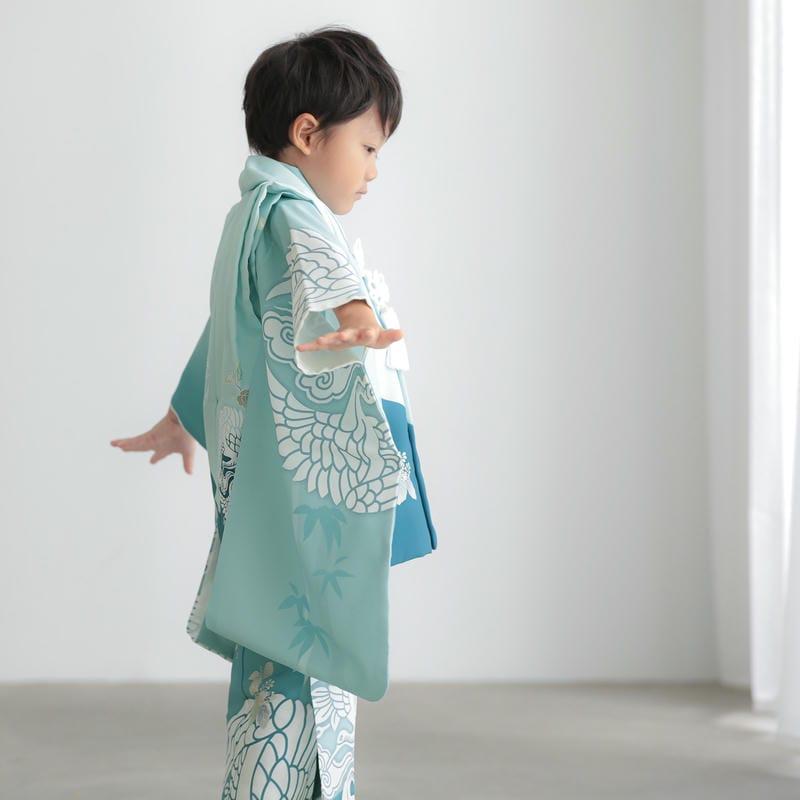 ゆい　七五三のお着物フルセット　3歳男の子 楽天市場】七五三 着物 3歳 レンタル 753 男の子 着物 フル