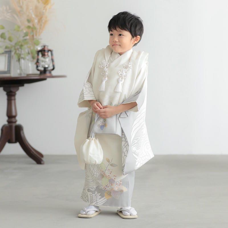 七五三 着物レンタル 3歳 753 男の子 フルセット 被布 オフ