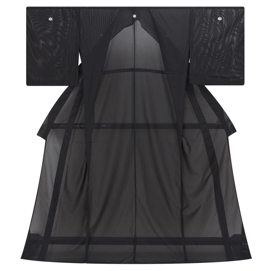絽 夏用(W) 喪服 レンタル 葬儀 通夜 告別式 法事 ワイドサイズ 対応身長150〜160cm 式場への配送OK MF002-LL | ブランド登録なし | 01