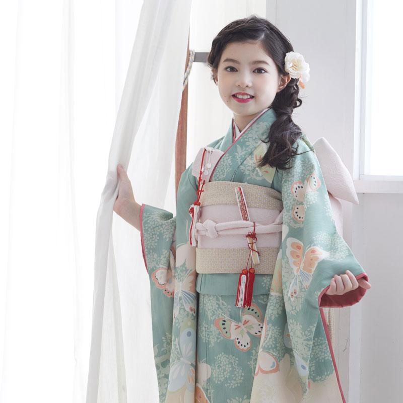 七五三 7歳着物 レンタル フルセット ジルスチュアート ブランド