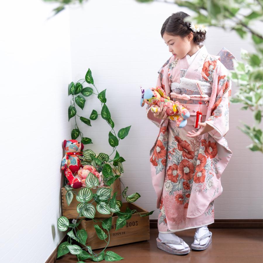 七五三 7歳着物 レンタル フルセット ジルスチュアート ブランド着物