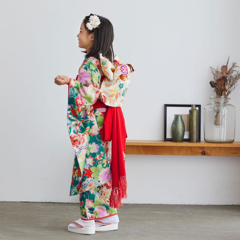 七五三 7歳着物 レンタル フルセット 式部クラシック ブランド