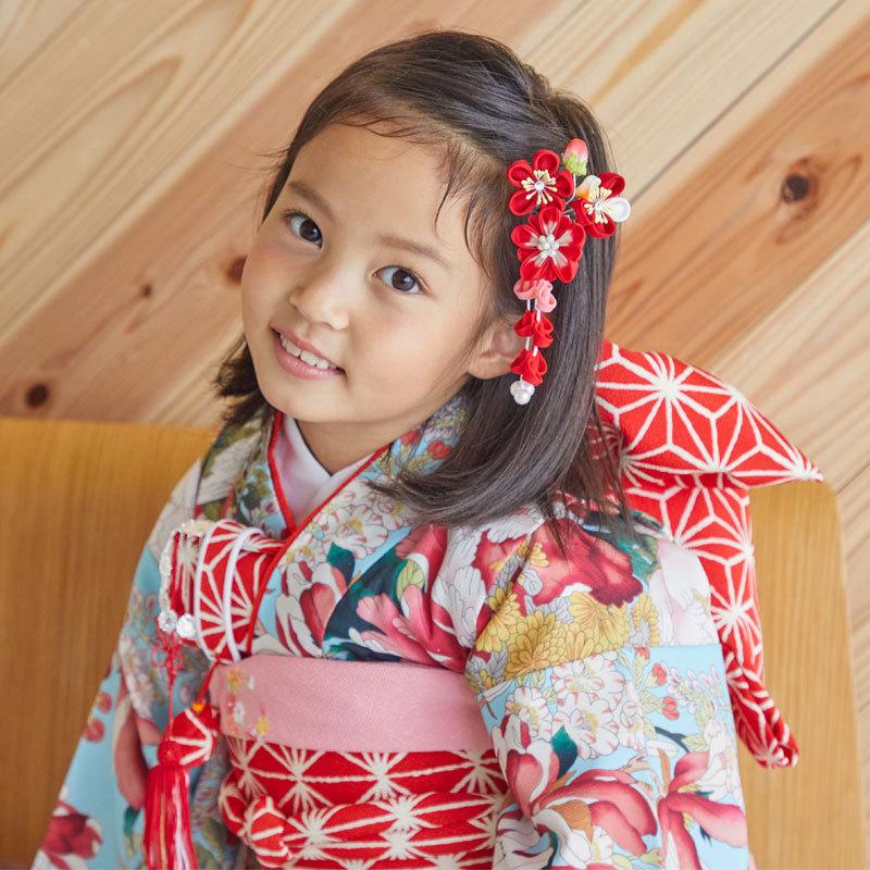 七五三 7歳着物 レンタル フルセット 式部クラシック ブランド着物