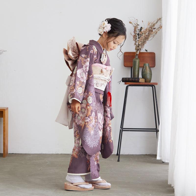 91％以上節約 七五三 着物 7歳 フルセット レンタル 七歳女の子四つ身