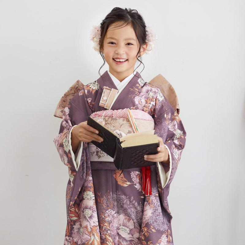 七五三 7歳着物 レンタル フルセット ジルスチュアート ブランド着物