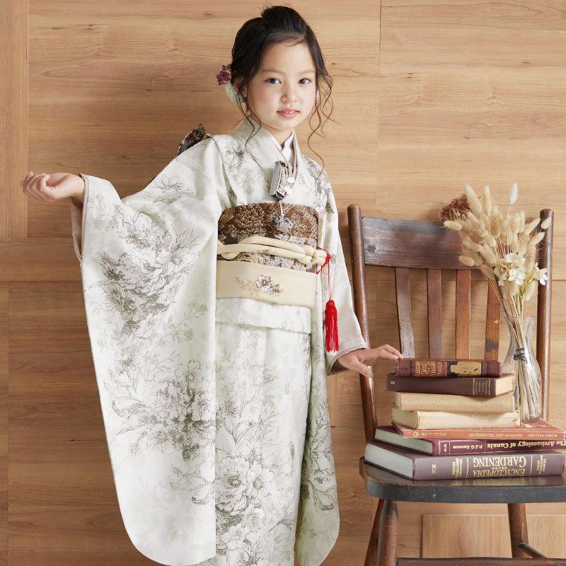 七五三 7歳着物 レンタル フルセット ジルスチュアート ブランド着物