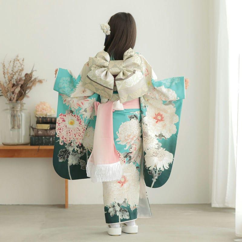 七五三 7歳着物 レンタル フルセット 芸艸堂 ブランド着物