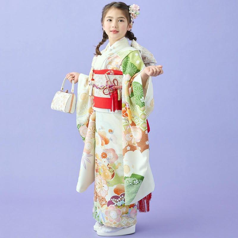 七五三 7歳着物 レンタル フルセット 式部浪漫 ブランド着物