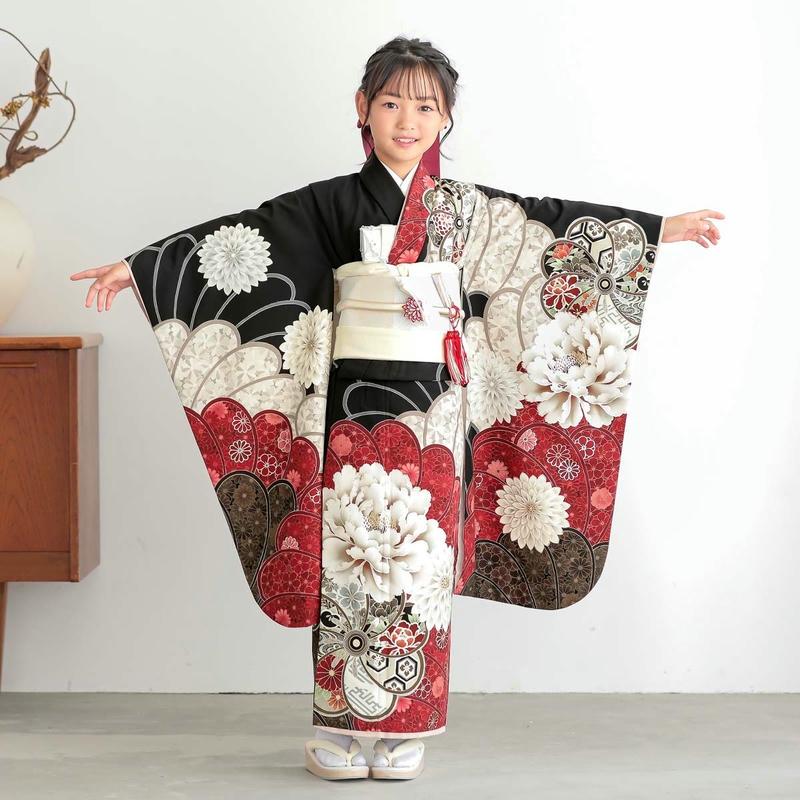 七五三 7歳着物 レンタル フルセット ジャパンスタイル ブランド着物