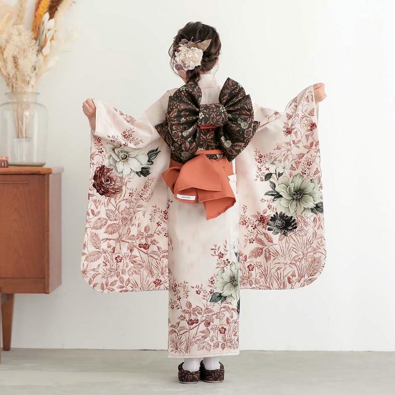 新品　JILLSTUART　着物フルセット　７歳 七五三 7歳着物 レンタル フルセット ジルスチュアート ブランド着物