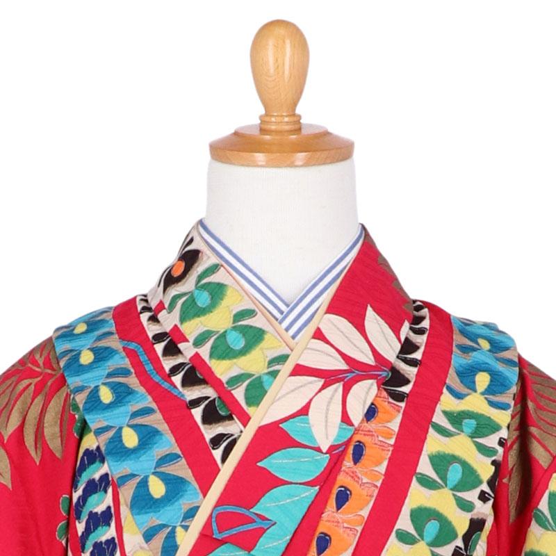 卒園式　袴セット 卒園式 袴セット 女の子 七五三 小紋 レトロモダン 大柄 着物 袴