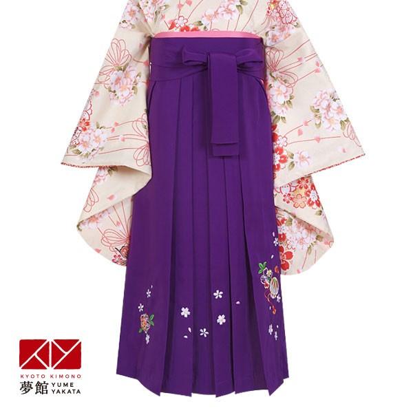ブランド登録なし - 袴 単品 賃借 卒式 最高学府 小学生 卒園 紫×刺しゅう（お坊っちゃん75）美容室・着付け会場への直送聞き届ける P122-4S 年中行事用品、七五三-レンタル、各種サービス