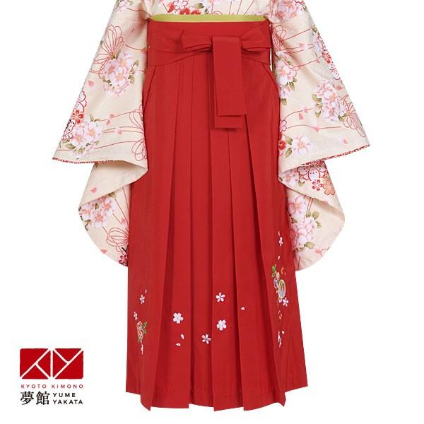 ブランド登録なし - 袴 単品 賃借 卒式 最高学府 小学生 卒園 赤×刺しゅう（お坊っちゃん85）美容室・着付け会場への直送聞き届ける P123-SS ベビー、子ども服-年中行事用品、七五三-レンタル、各種サービス