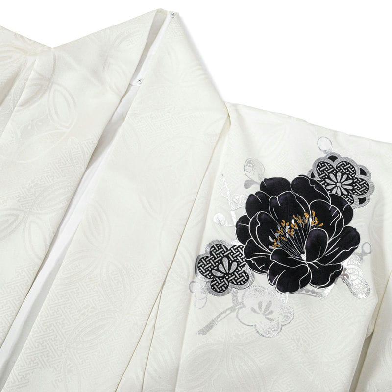 振袖レンタル  白 黒梅 成人式 結婚式 対応身長154〜165cm 2〜11月利用 R2122_15