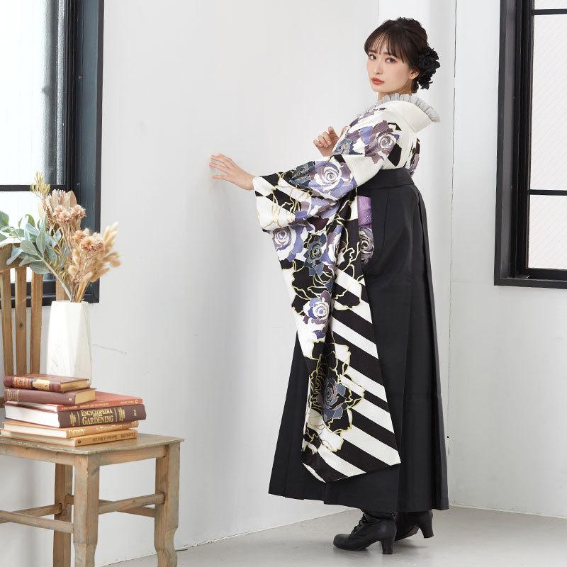 CECIL McBEE 卒業式 袴セット セシルマクビー 白 薔薇尽くし(宅 CECIL McBEE 卒業式 袴セット セシルマクビー 白 薔薇尽くし(宅