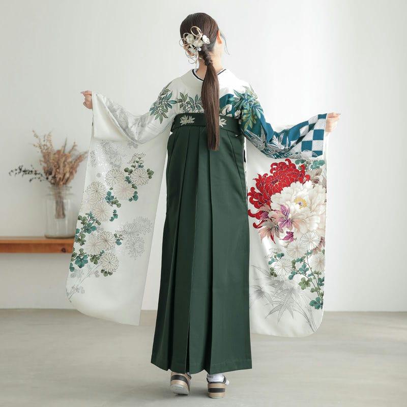 訪問着　フルセット　牡丹　桜　菊　爽やかな華やかさ　入学式　卒業式　着物　P4 訪問着 フルセット 牡丹 桜 菊 爽やかな華やかさ 入学式 卒業式 着物 P4