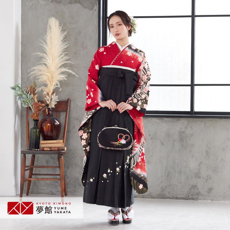 和装 着物 振袖 晴れ着 成人式 卒業式 袴 絞り 正絹 2024 New Look 【振袖×レザー袴】 Model / @yrc___22 Hair