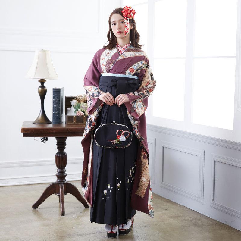 振袖＊袷着物 長尺 吉祥 熨斗に鈴模様 礼装 赤紫 正絹 成人式卒業式＊1RM1 楽天市場】【新品】 振袖 着物 正絹 袷 刺繍 金彩加工 赤 椿 桜