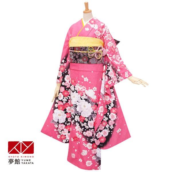 超特価セールサイト 振袖 レンタル 成人式 結婚式 安い ピンク 白牡丹と八重桜 R302 12月 1月利用 対応身長155 164cm Rs1845 絶対見逃せない Www Blog Safetec Com Br