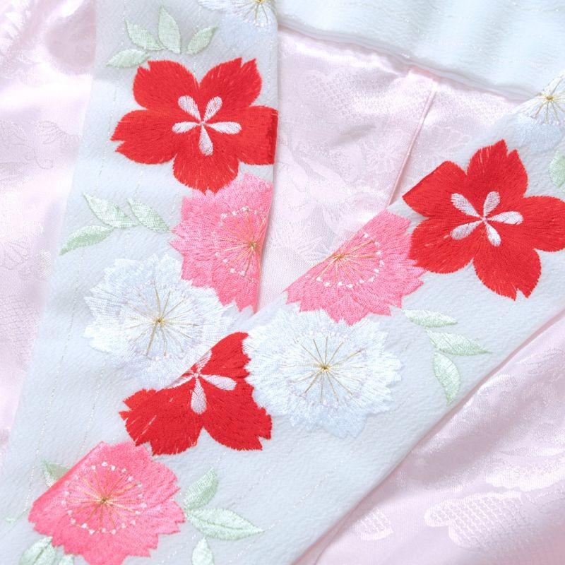 振袖 レンタル 成人式 結婚式 朱色 梅尽くし 芸艸堂 12月〜1月利用 対応身長154〜165cm RS1881の画像