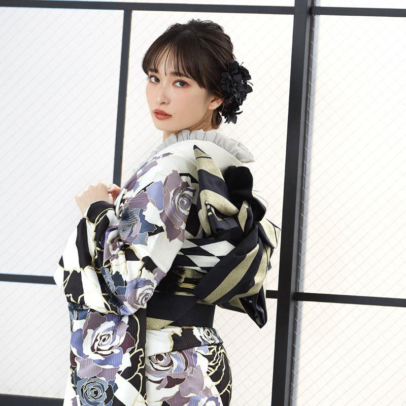 CECIL McBEE（セシルマクビー） 振袖 レンタル 成人式 結婚式 白 薔薇