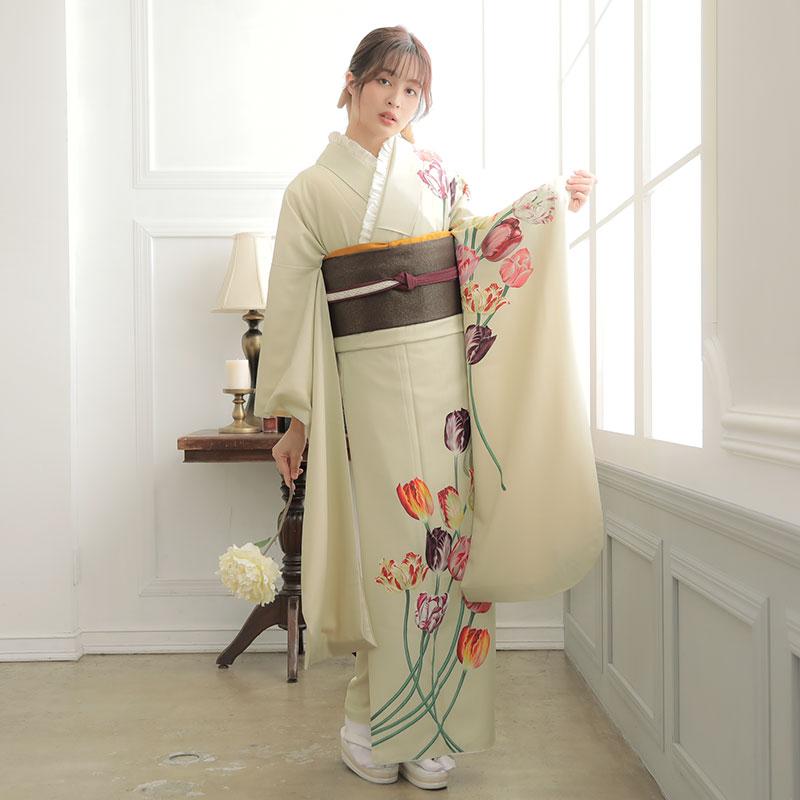 zunezune 訳あり 振袖ドレス キャップ袖 着物リメイク ベージュ zunezune 訳あり 振袖ドレス キャップ袖 着物リメイク ベージュ