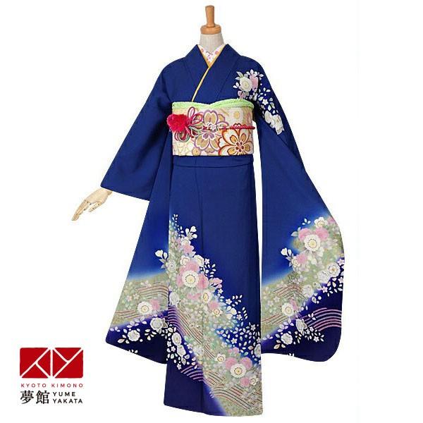 お宮参り着物正絹（初着・産着）女児G5-16 熨斗目模様に鶴・華の柄