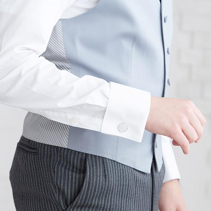 モーニングレンタル オールシーズン対応 スリムタイプ お洒落 結婚式 披露宴 フォーマル 礼服 | ブランド登録なし | 15