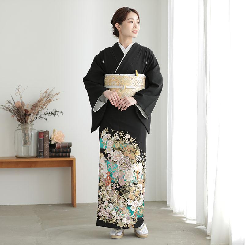 YUMI KATSURA（ユミカツラ） 黒留袖 レンタル 夏用 単衣 桂由美 結婚式