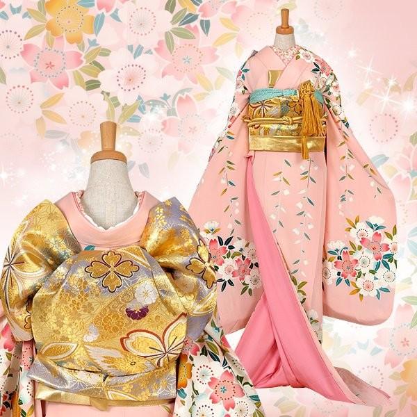 花嫁衣裳 引き振袖 大振袖 レンタル 安い 結婚式 婚礼 ピンク しだれ桜 ホテル・式場への配送OK W003 | ブランド登録なし | 03
