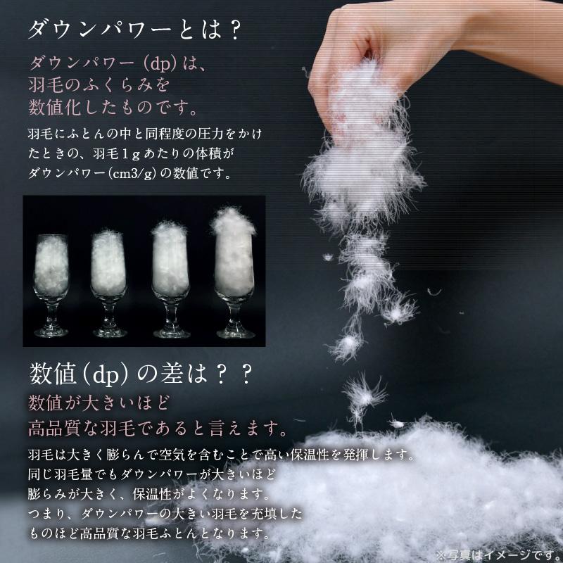 羽毛布団 ダブル ロング 日本製 フランス産 マザーホワイトダック